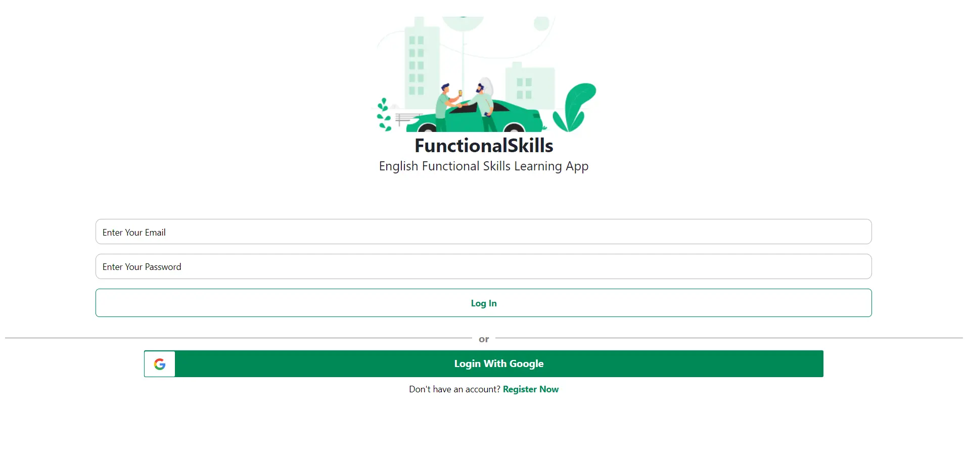 Functional skills app learn english app web android